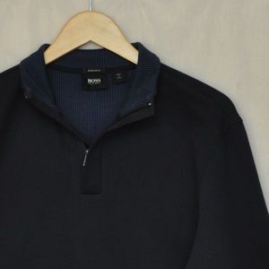 Hugo Boss Quarter Zip Pullover Regular Fit L
